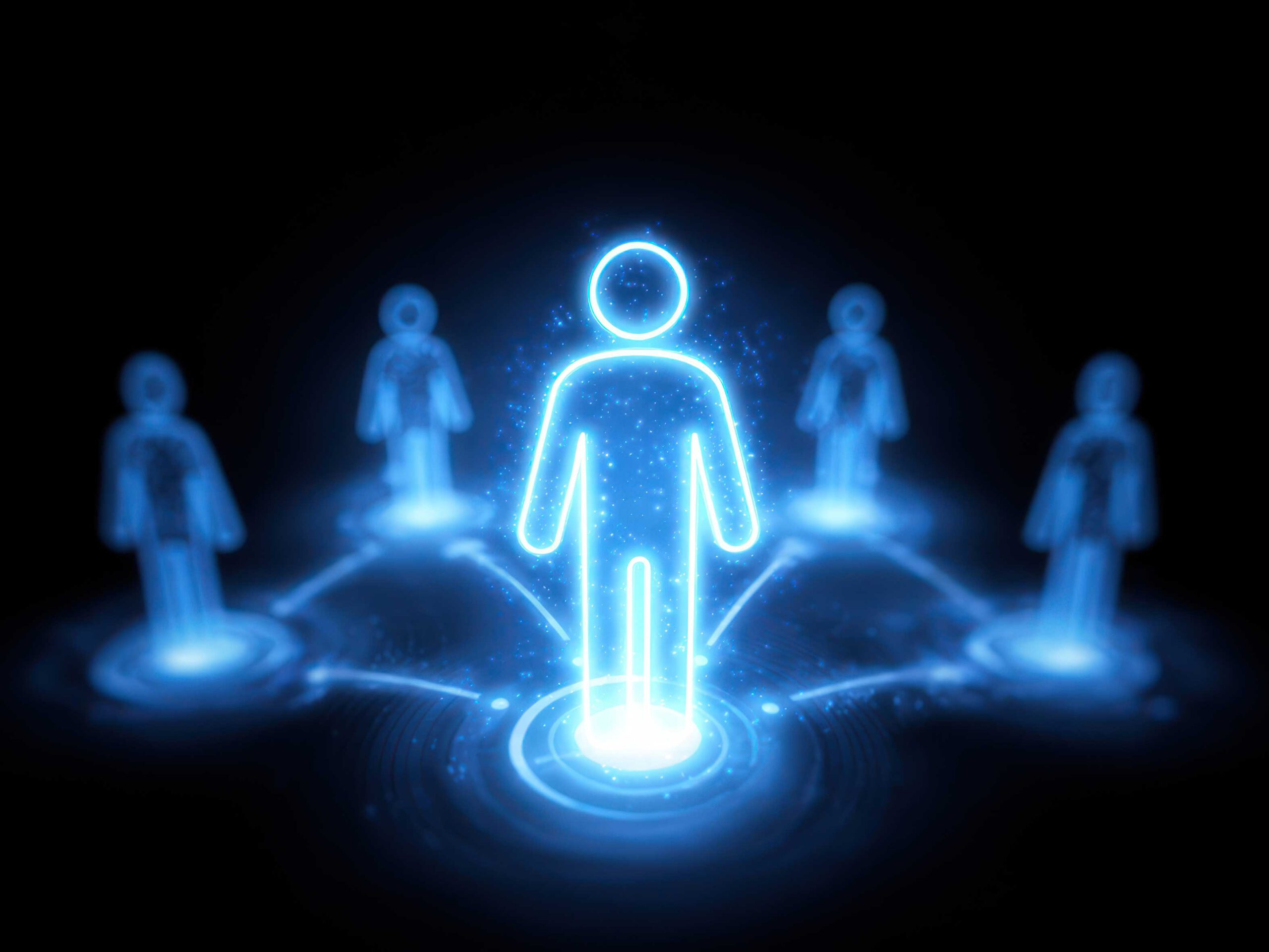 Eine leuchtende Glühbirne in einer Hand, die das hohe Erkenntnispotenzial von Supervision verdeutlicht.